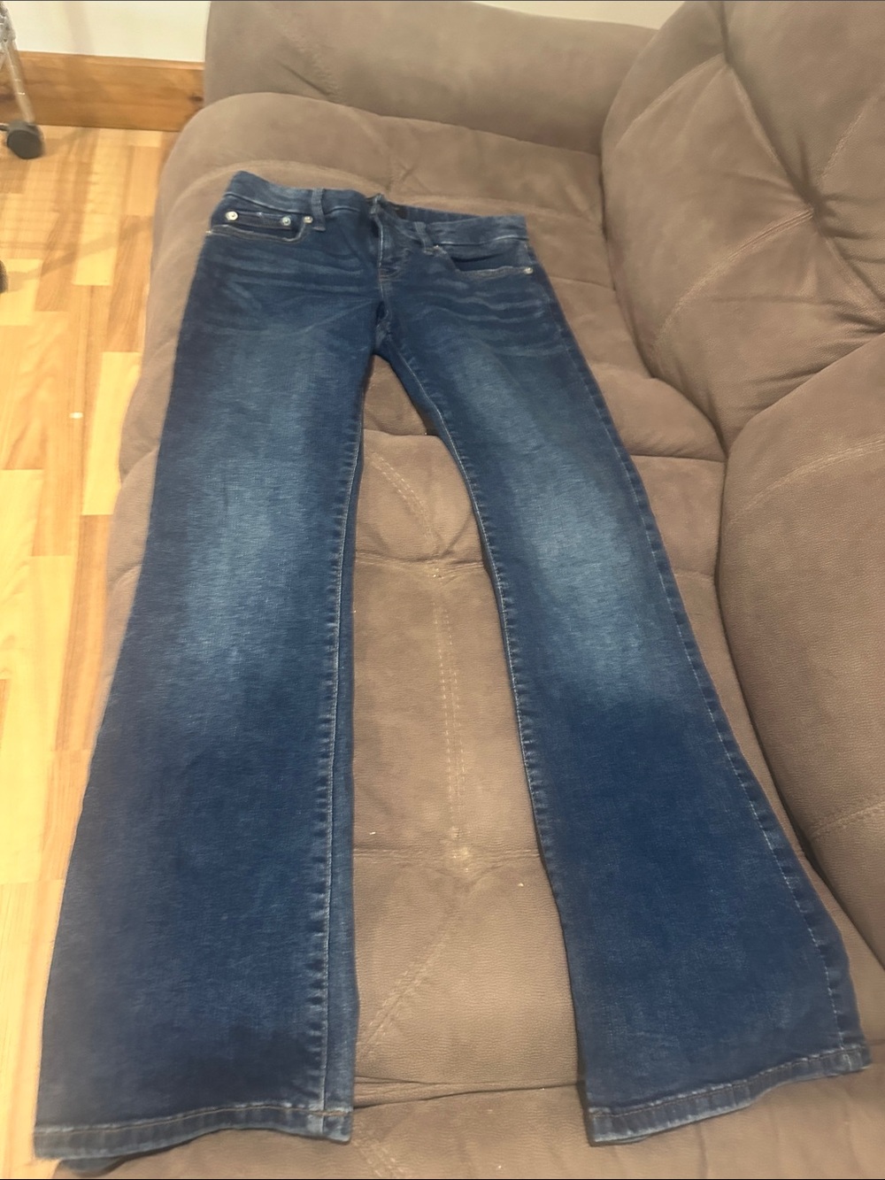 Banana Republic Factory dark navy flare jeans